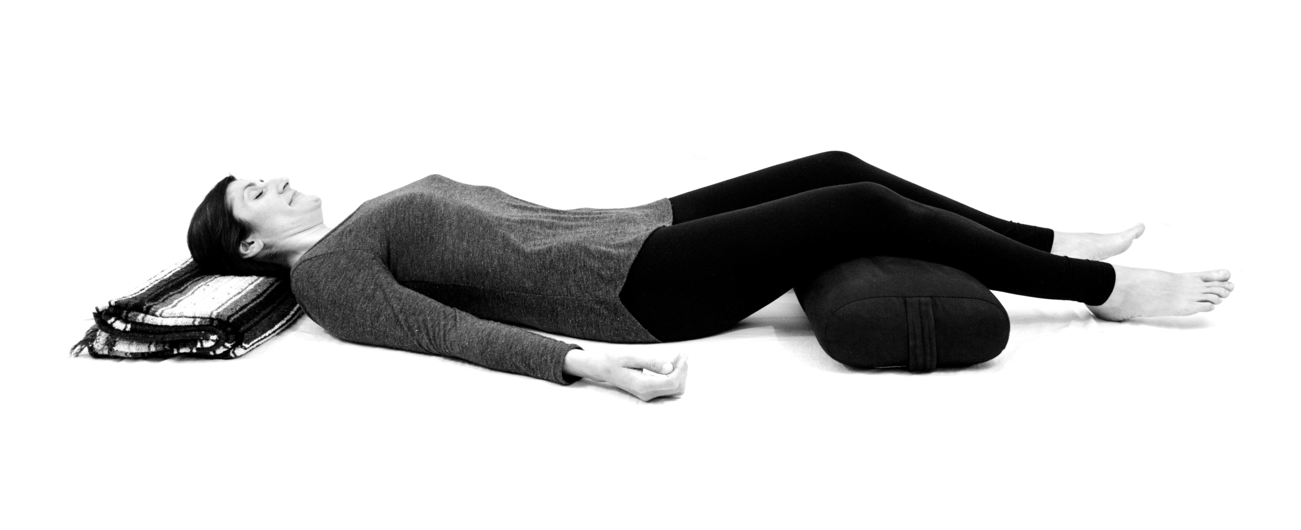 Yoga for deep relaxation - final relaxation pose