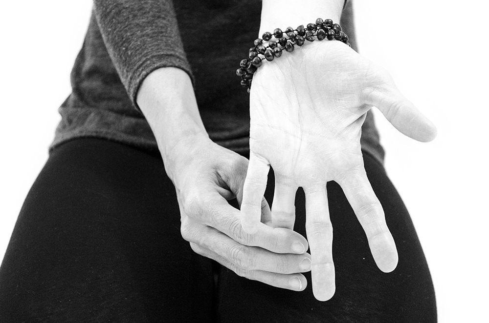 Carpal Stretches, draw ring finger back