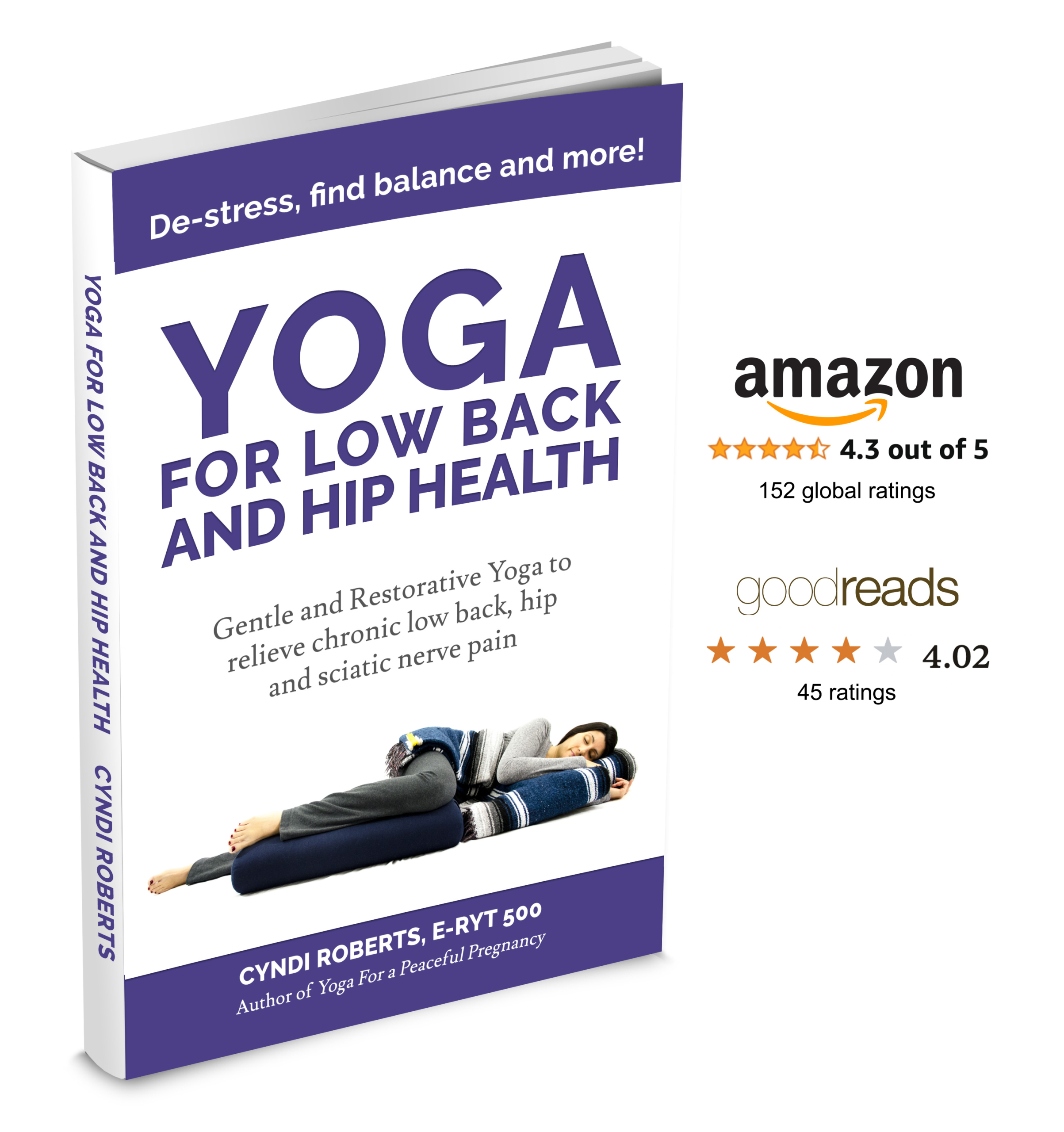 Yoga for Low Back and Hip Health - instructional yoga book by Cyndi Roberts