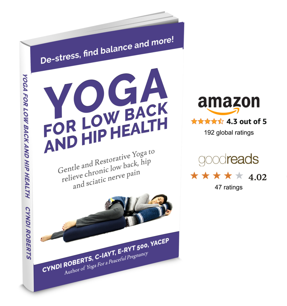Yoga for Low Back and Hip Health - instructional yoga book by Cyndi Roberts